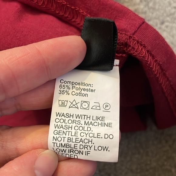 SHEIN Midi Berry Red V-Neck Tank Dress Front Tie | Size Medium - Picture 9 of 14